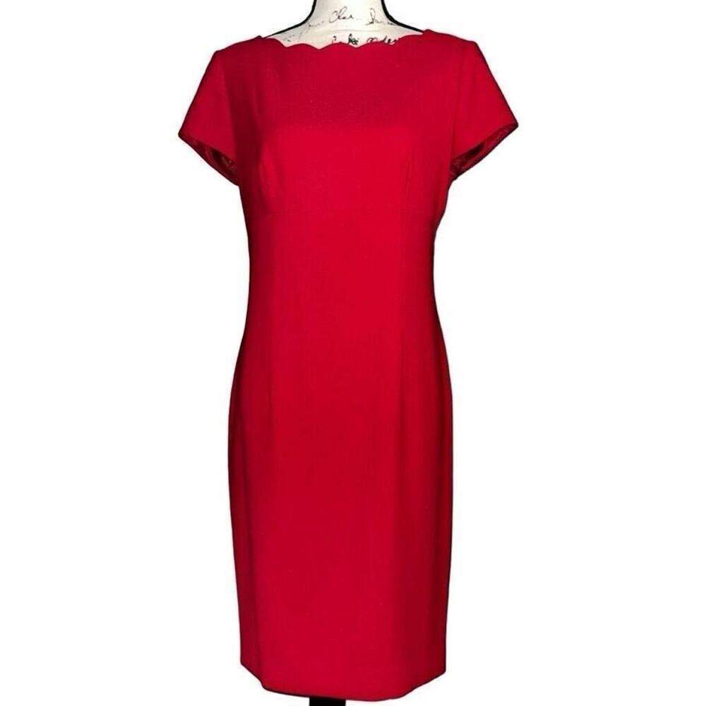 Yves Cossette Depeche Mode‎ red dress 6